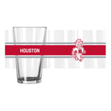 Houston Vault 16oz Stripe Pint Glass - Logo Brands - Flyclothing LLC