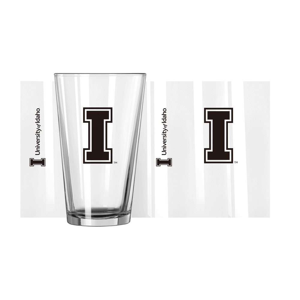 Idaho 16oz Gameday Pint Glass - Logo Brands - Flyclothing LLC