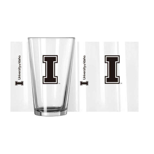 Idaho 16oz Gameday Pint Glass - Logo Brands - Flyclothing LLC