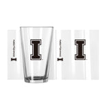 Idaho 16oz Gameday Pint Glass - Logo Brands - Flyclothing LLC