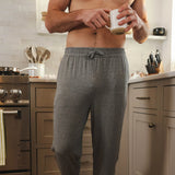 The Rock Solid | Mild Grey SleepDeep™ Men’s Pajama Joggers - Shinesty - Flyclothing LLC