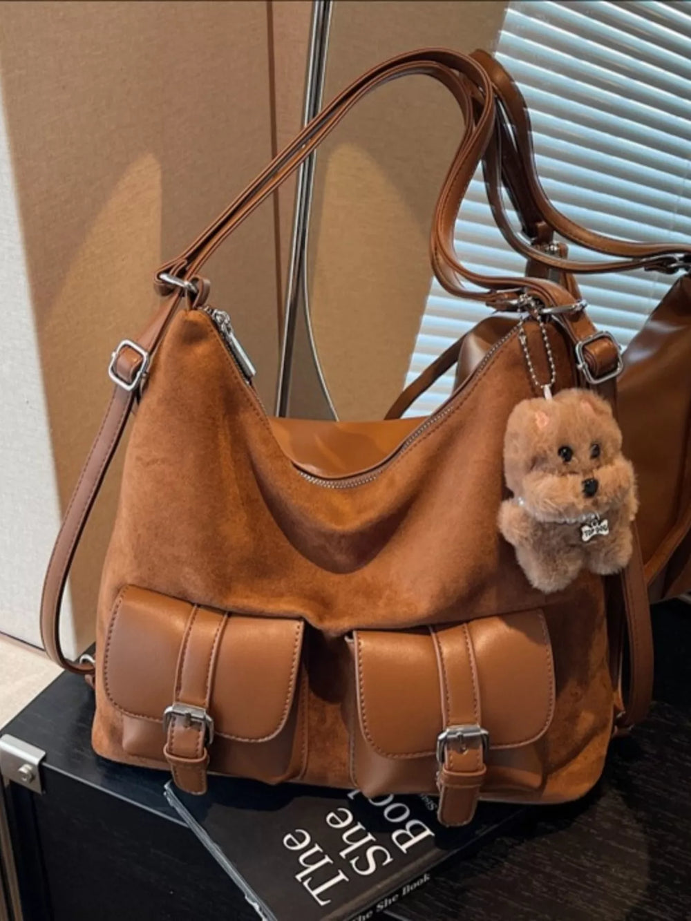 Multi-Pocket Convertible Bag - Trendsi - Flyclothing LLC