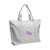 Northwestern State Leopard Pattern Tote - Logo Brands - Flyclothing LLC
