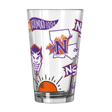 Northwestern State 16oz Native Pint Glass - Logo Brands - Flyclothing LLC