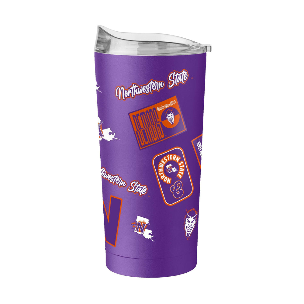 Northwestern State 20oz Dreamweave Powder Coat Tumbler - Logo Brands - Flyclothing LLC