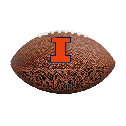 Illinois Mini Size Composite Football - Logo Brands - Flyclothing LLC