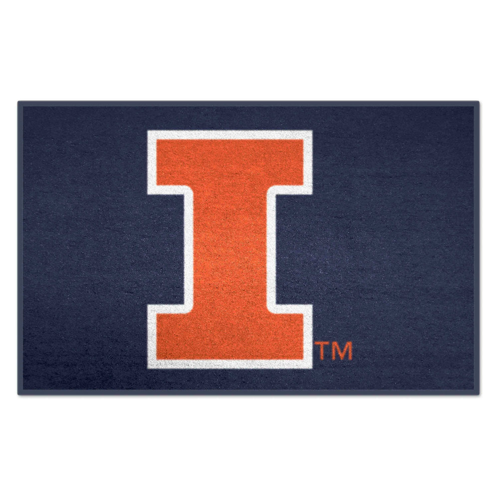 University of Illinois Starter Mat - Logo Brands - Flyclothing LLC