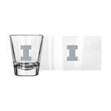 Illinois 2oz Frost Shot Glass - Logo Brands - Flyclothing LLC