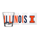Illinois 2oz Overtime Shot Glass - Logo Brands - Flyclothing LLC