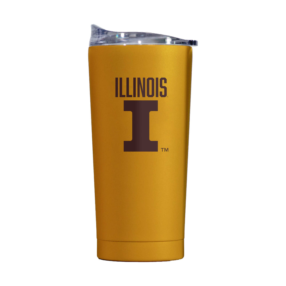 Illinois 20oz Huddle Powder Coat Tumbler - Logo Brands - Flyclothing LLC