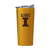 Illinois 20oz Huddle Powder Coat Tumbler - Logo Brands - Flyclothing LLC
