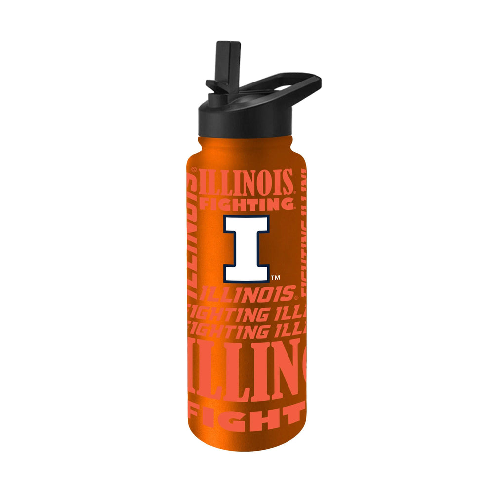 Illinois 34oz Replay Quencher Bottle - Logo Brands - Flyclothing LLC