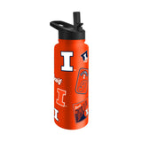 Illinois 34oz Dreamweave Quencher Bottle - Logo Brands - Flyclothing LLC
