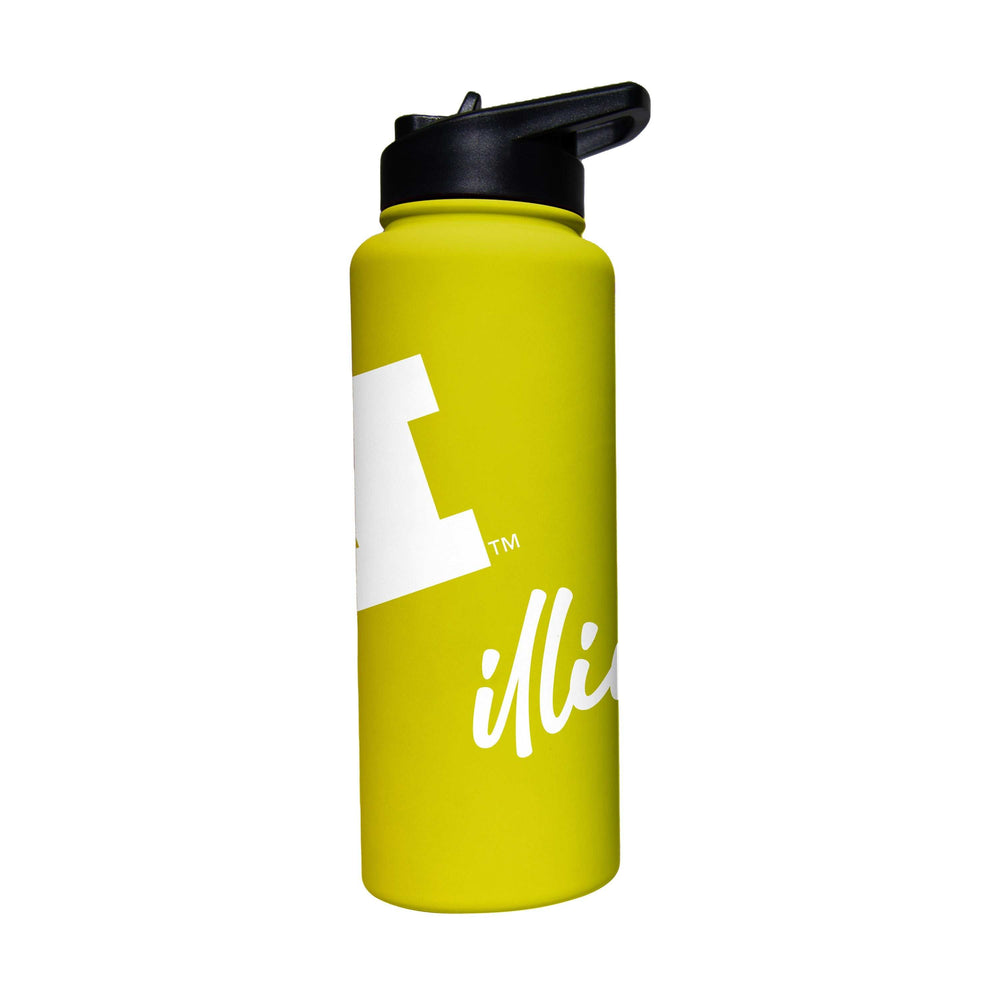 Illinois 34oz Cru Bold Soft Touch Quencher - Logo Brands - Flyclothing LLC