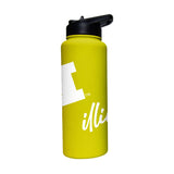 Illinois 34oz Cru Bold Soft Touch Quencher - Logo Brands - Flyclothing LLC