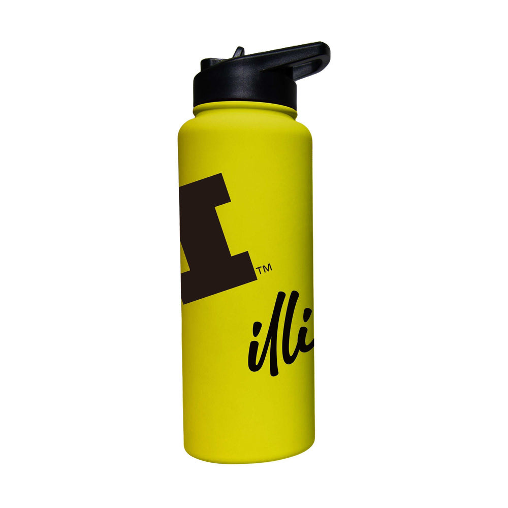 Illinois 34oz Cru Bold Soft Touch Quencher - Logo Brands - Flyclothing LLC