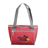 Illinois State Crosshatch 16 Can Cooler Tote - Logo Brands - Flyclothing LLC