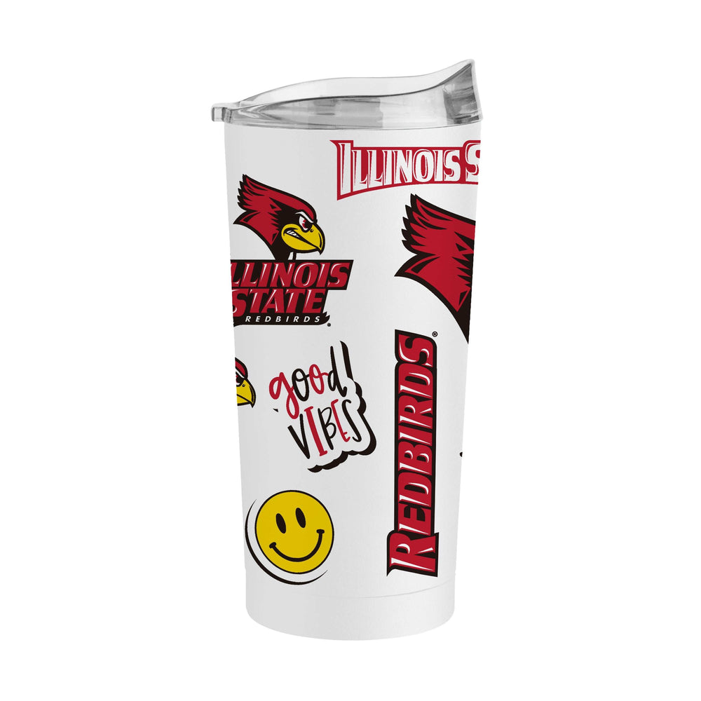 Illinois State 20oz Native Powder Coat Tumbler - Logo Brands - Flyclothing LLC