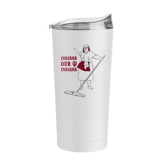 Indiana Marth the Mop Lady 20oz Powder Coat Tumbler - Logo Brands - Flyclothing LLC