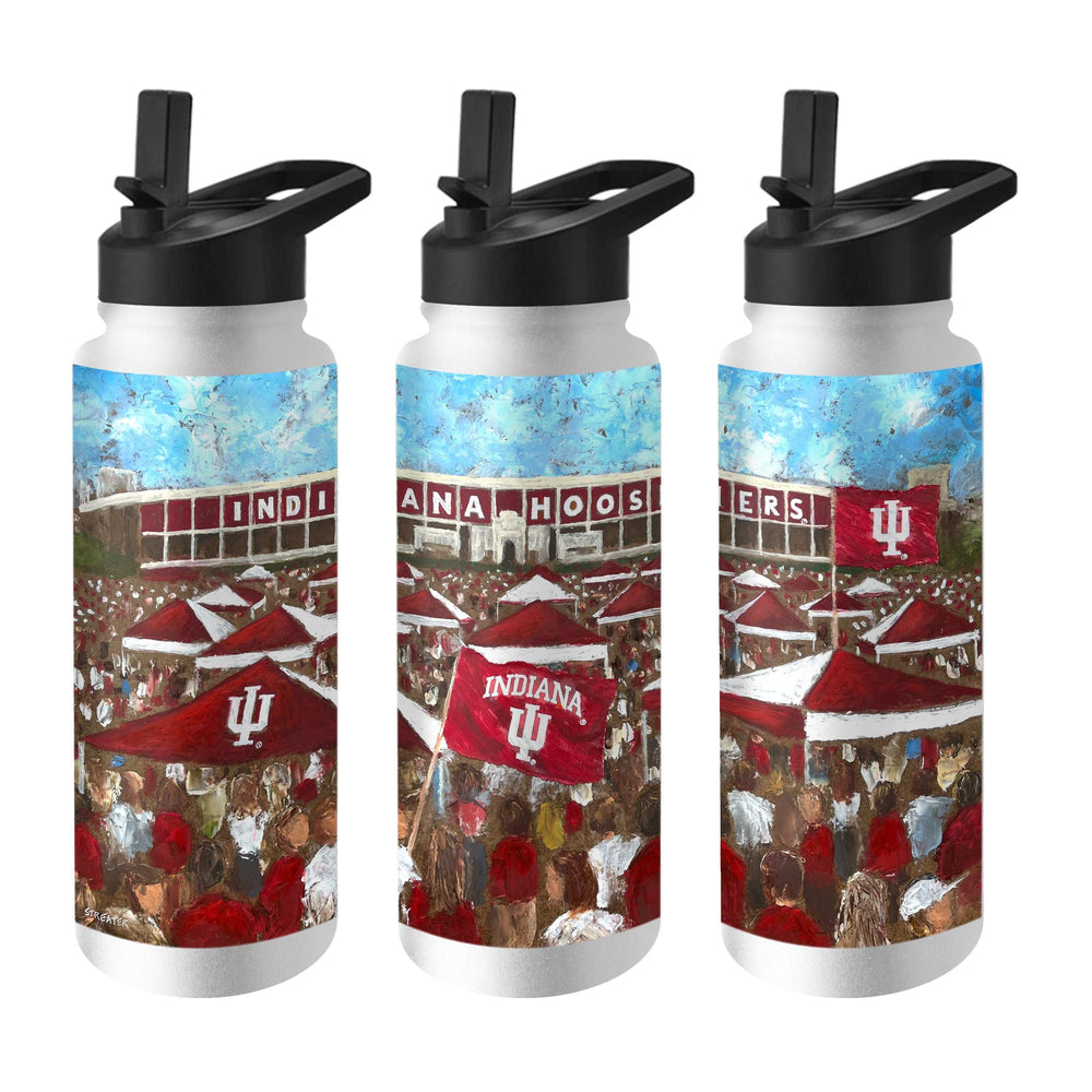 Indiana 34oz Collector Quencher Bottle - Logo Brands - Flyclothing LLC