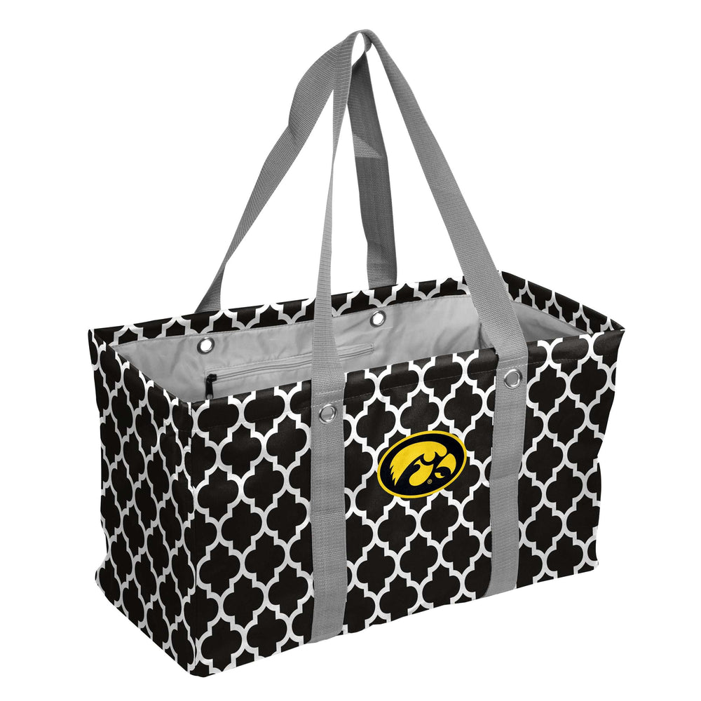 University of Iowa Black Picnic Caddy f/ Primary Logo - Logo Brands - Flyclothing LLC
