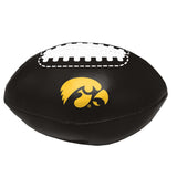 University of Iowa Black Micro Soft Football f/ Primary Logo - Logo Brands - Flyclothing LLC