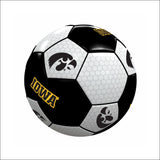 Iowa Mini Gameday Soccer Ball - Logo Brands - Flyclothing LLC