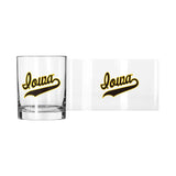 Iowa 14oz Retro Rocks Glass - Logo Brands - Flyclothing LLC