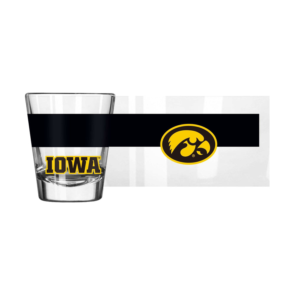 Iowa 2oz Colorblock Shot Glass - Logo Brands - Flyclothing LLC