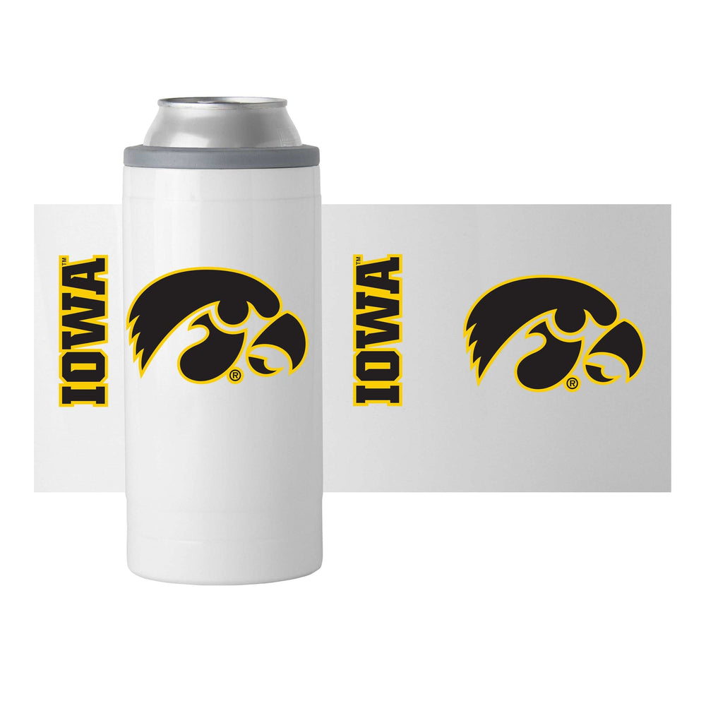 Iowa Gameday 12oz Slim Can Coolie - Logo Brands - Flyclothing LLC