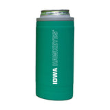 Iowa 12oz Optic Stacked Soft Touch Slim Coolie - Logo Brands - Flyclothing LLC