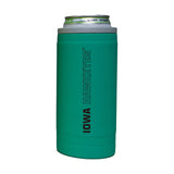 Iowa 12oz Optic Stacked Soft Touch Slim Coolie - Logo Brands - Flyclothing LLC