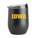 Iowa 16oz Flipside Powder Coat Curved Beverage - Logo Brands - Flyclothing LLC