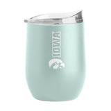 Iowa 16oz Vertical Powder Coat Curved Beverage - Logo Brands - Flyclothing LLC