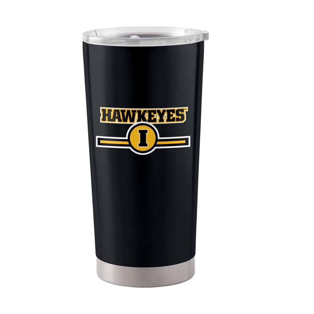 Iowa 20oz Letterman Stainless Tumbler - Logo Brands - Flyclothing LLC
