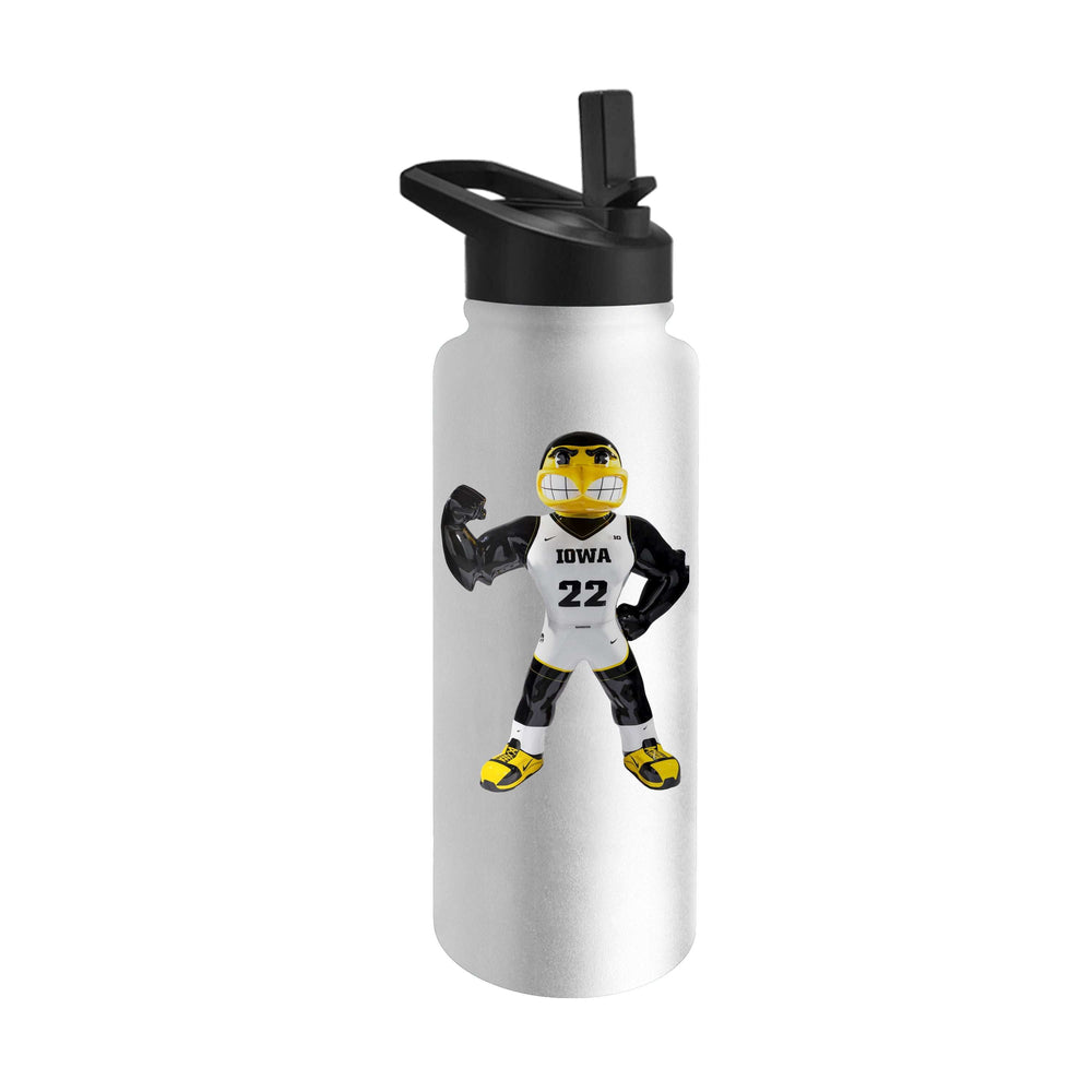 Iowa 34oz From the Logo Herky Quencher Bottle - Logo Brands - Flyclothing LLC