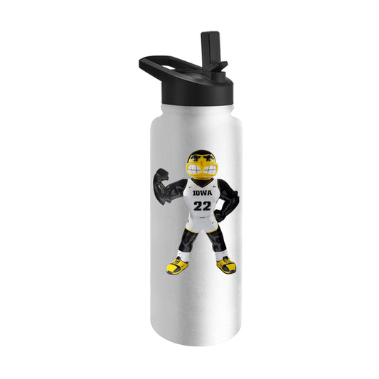 Iowa 34oz From the Logo Herky Quencher Bottle - Logo Brands - Flyclothing LLC