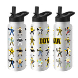Iowa 34oz Multiple Herkys Quencher Bottle - Logo Brands - Flyclothing LLC