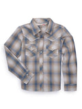 Girl's Ely Cattleman Plaid Western Snap Shirt with Piping - Ely Cattleman - Flyclothing LLC