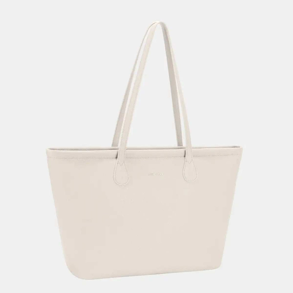 David Jones PU Leather Tote Bag - Trendsi - Flyclothing LLC