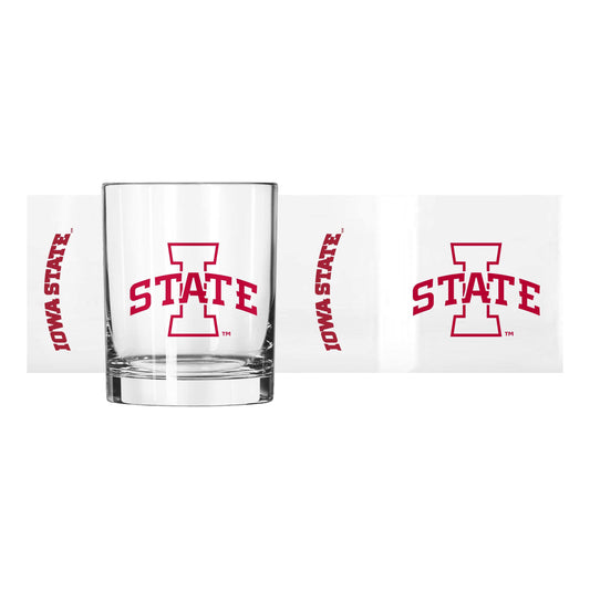 Iowa State 14oz Gameday Rocks Glass - Logo Brands - Flyclothing LLC