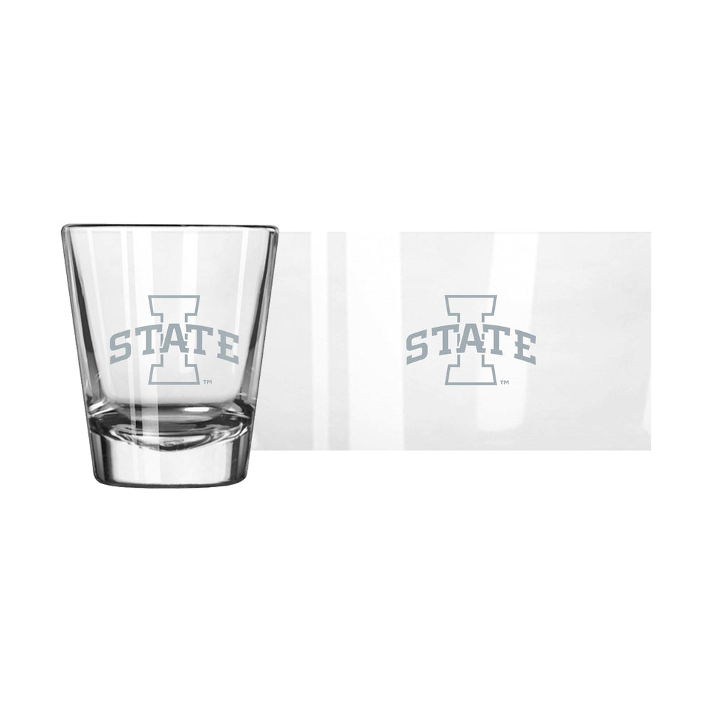Iowa State 2oz Frost Shot Glass - Logo Brands - Flyclothing LLC