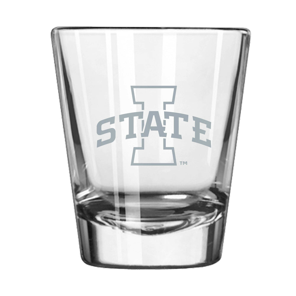 Iowa State 2oz Frost Shot Glass - Logo Brands - Flyclothing LLC