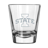 Iowa State 2oz Frost Shot Glass - Logo Brands - Flyclothing LLC