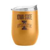 Iowa State 16oz Huddle Powder Coat Curved Beverage - Logo Brands - Flyclothing LLC