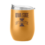 Iowa State 16oz Huddle Powder Coat Curved Beverage - Logo Brands - Flyclothing LLC