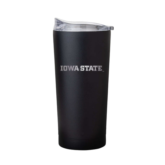 Iowa State Black 20oz Foil Powder Coat Tumbler - Logo Brands - Flyclothing LLC