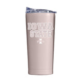 Iowa State 20oz Stencil Powder Coat Tumbler - Logo Brands - Flyclothing LLC