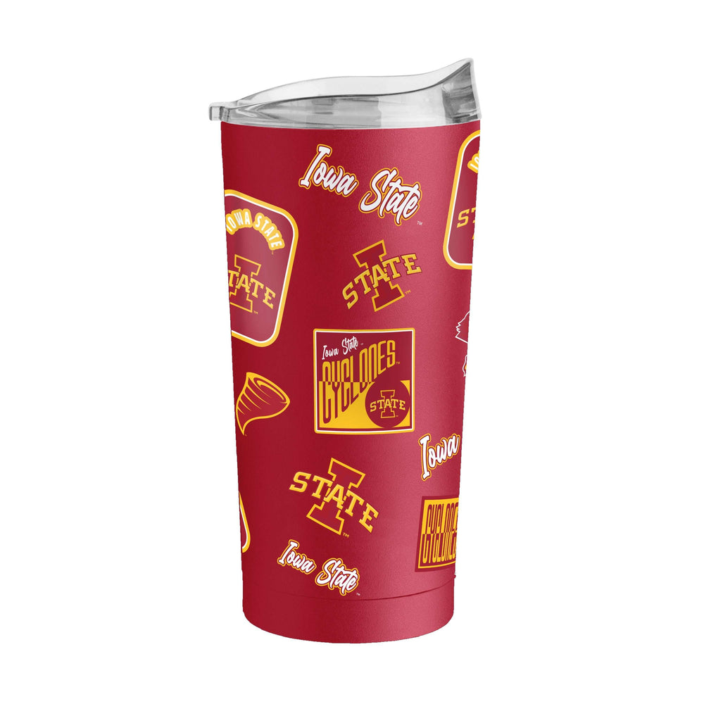 Iowa State 20oz Dreamweave Powder Coat Tumbler - Logo Brands - Flyclothing LLC