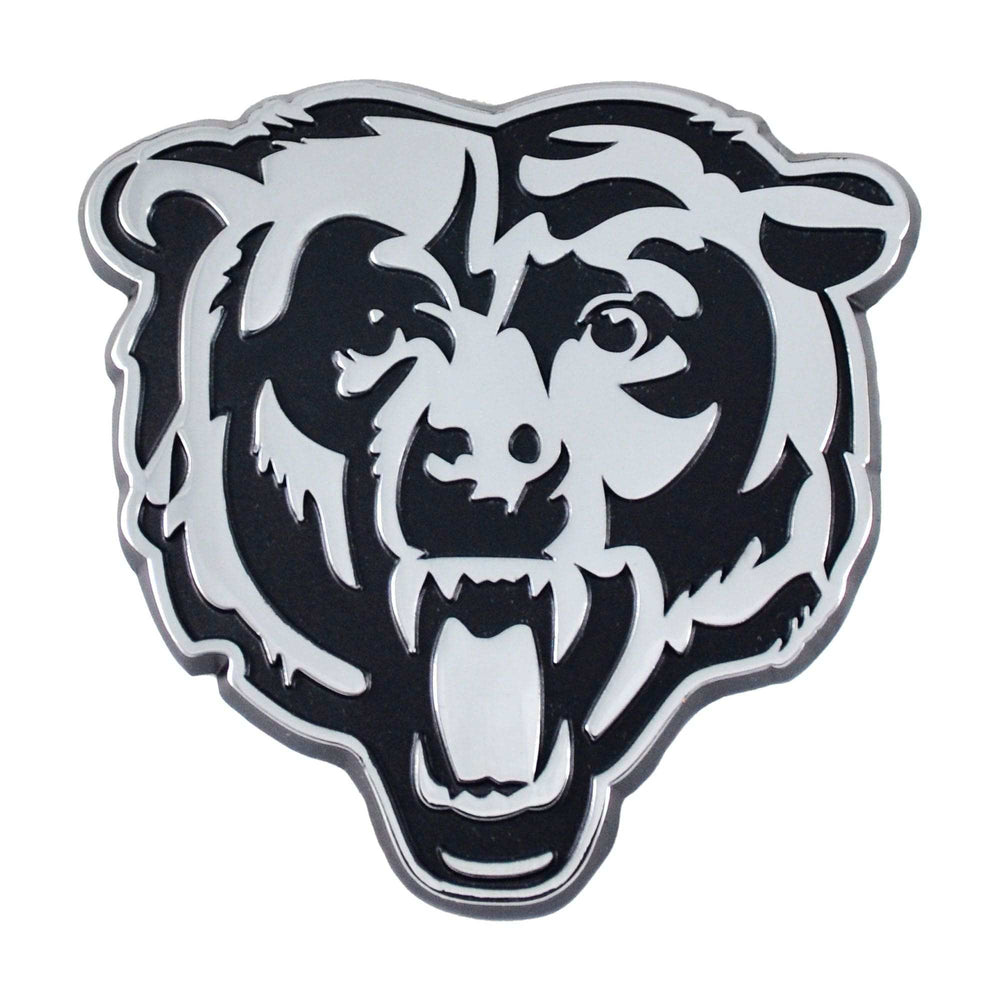 Chicago Bears 3D Chrome Metal Emblem - Chicago Bears - Flyclothing LLC